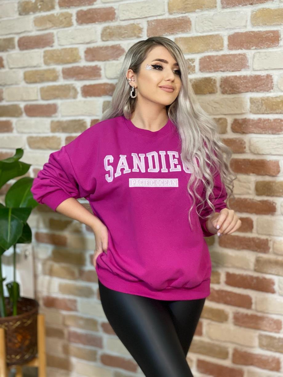 Pembe Sandiego Sweat