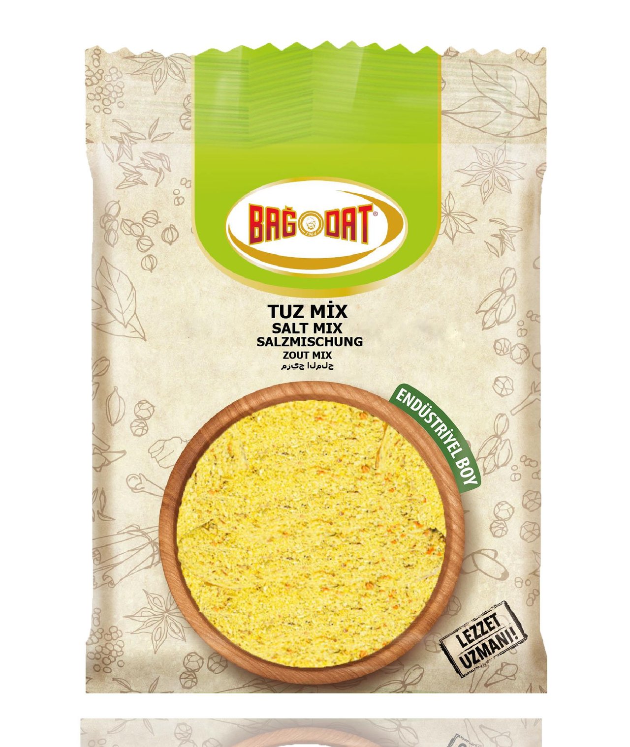 Bağdat BaharatTuz Mix 1 KG