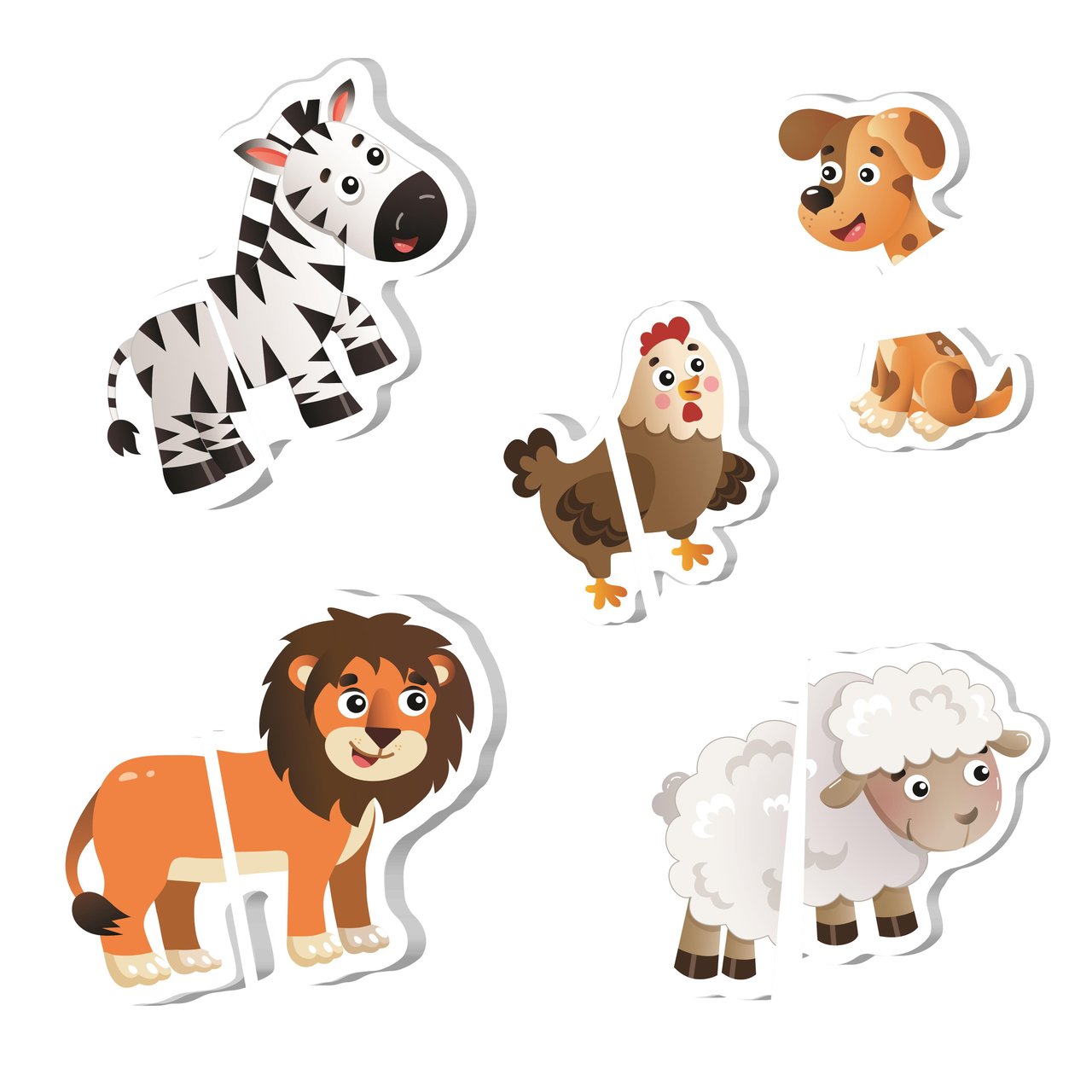 12-36 Ay İlk Magnet Puzzle Bebek