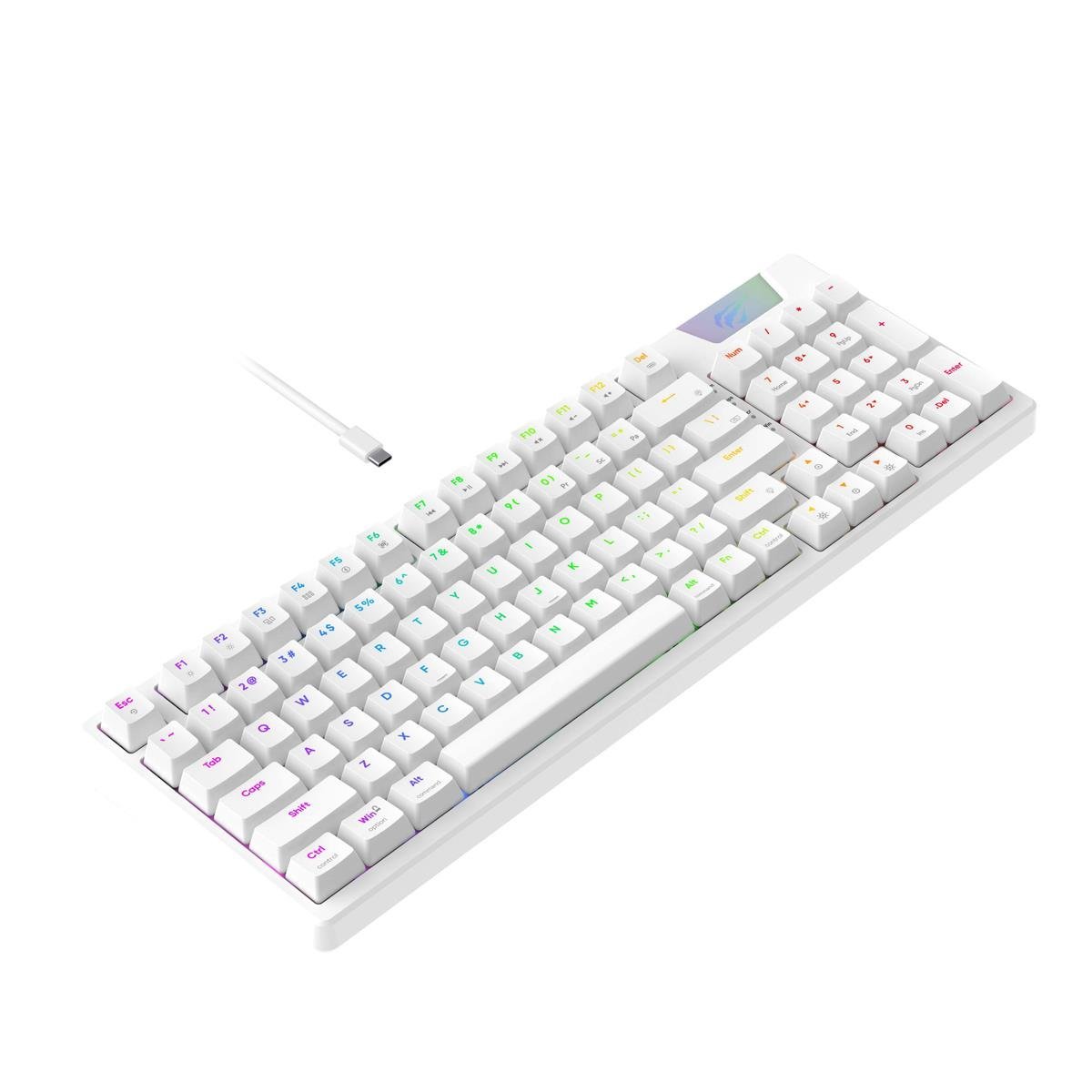 Gamenote KB885L RGB Backlit Gaming Mekanik Klavye Profesyonel Gasket