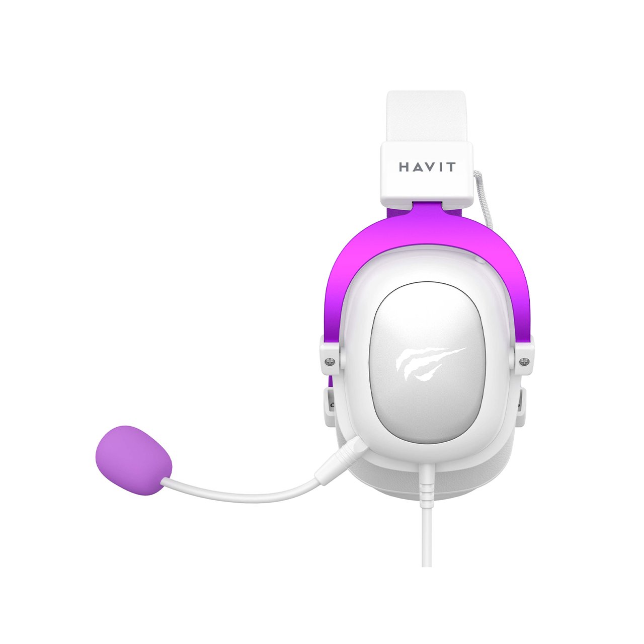 Havit Gamenote H2002D Mikrofonlu Gaming Kulaklık - Mor/Beyaz