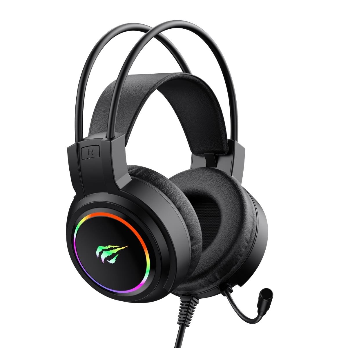 Havit Gamenote HG902D RGB Mikronlu Oyuncu Kulaklık - Siyah