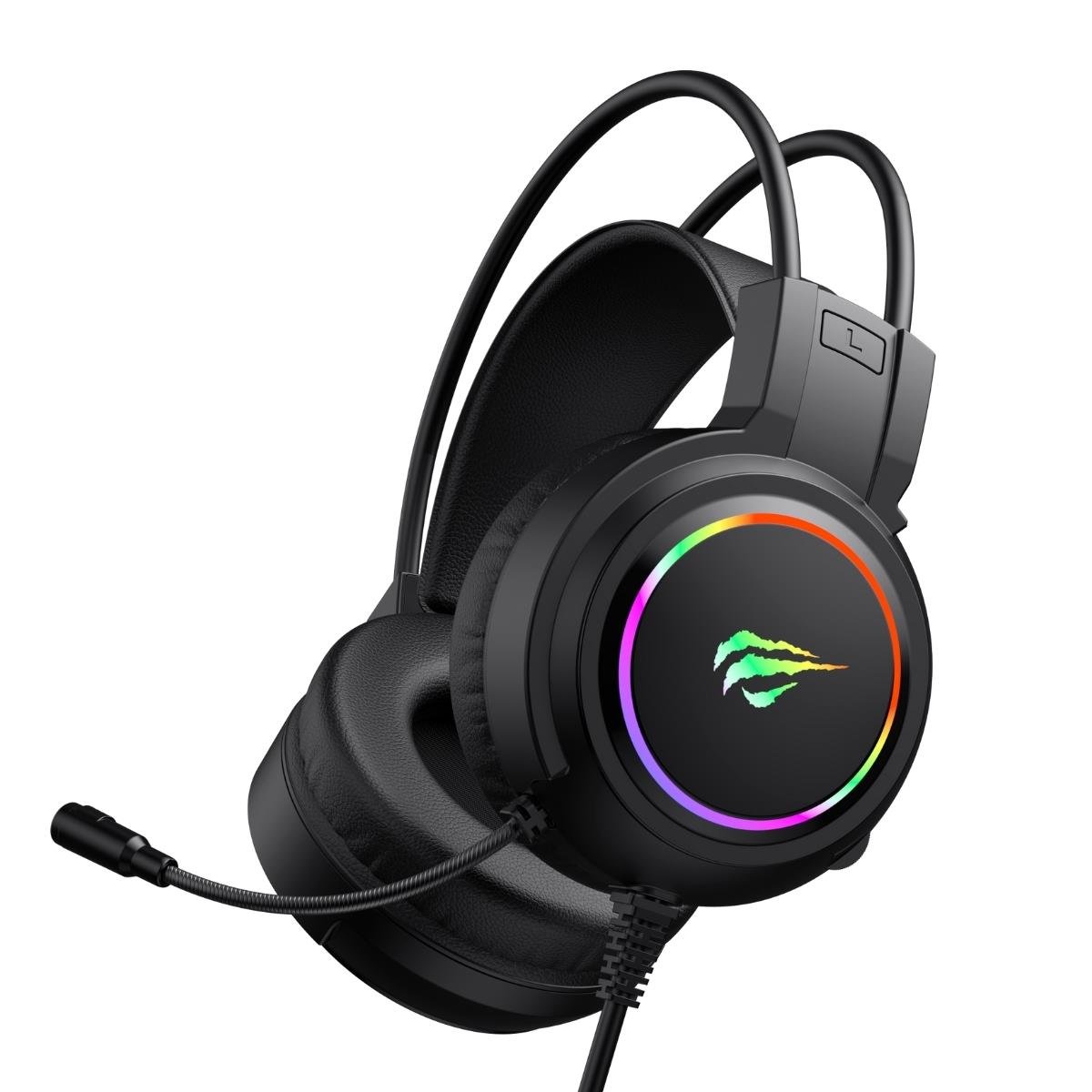 Havit Gamenote HG902D RGB Mikronlu Oyuncu Kulaklık - Siyah