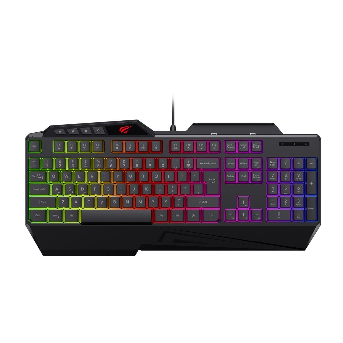 Havit Gamenote KB488L RGB Gaming Klavye - Siyah