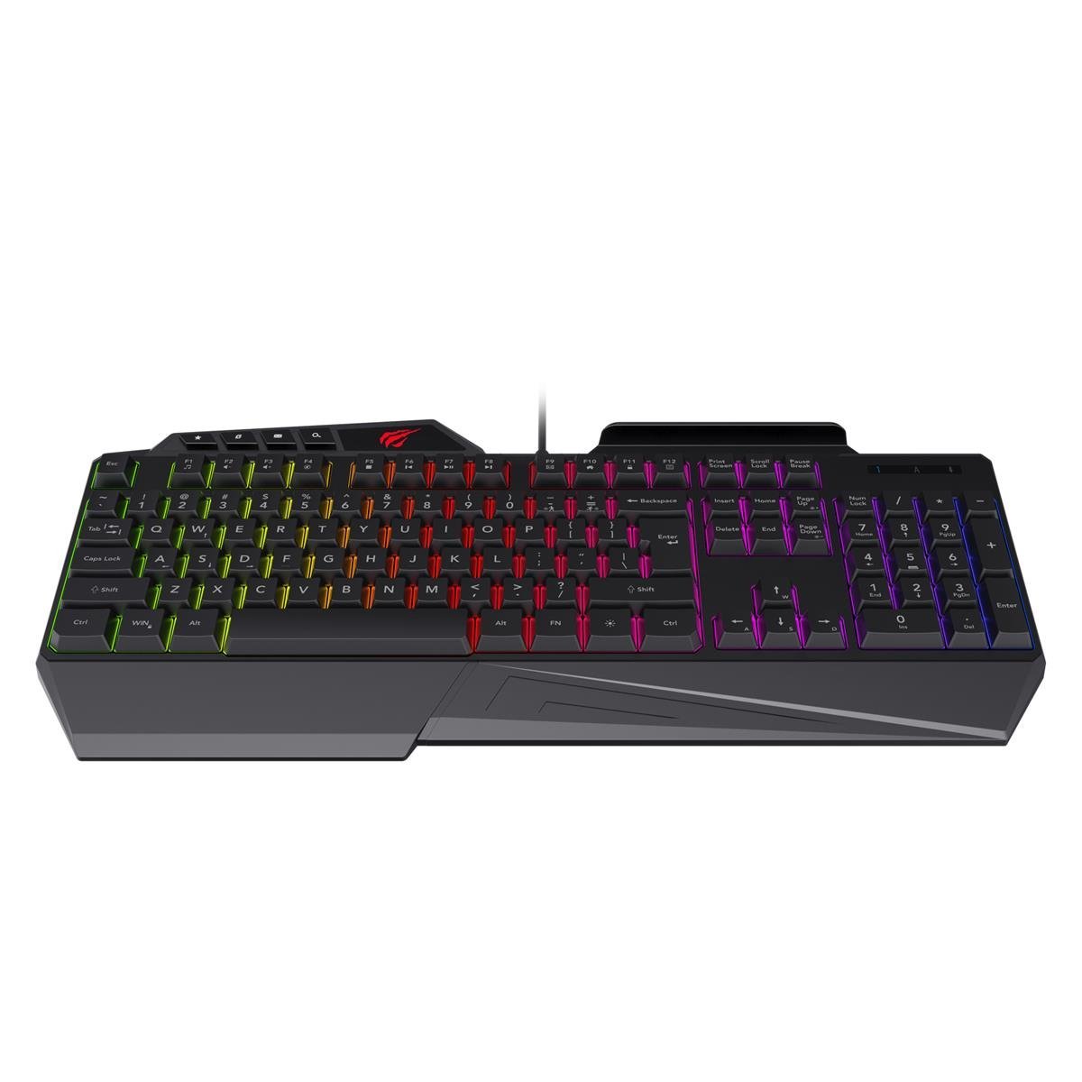 Havit Gamenote KB488L RGB Gaming Klavye - Siyah