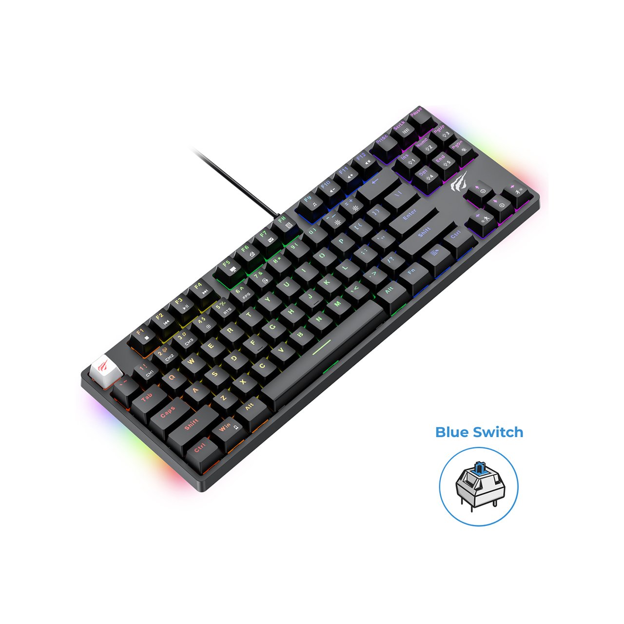 Havit Gamenote KB890L RGB Gaming Klavye