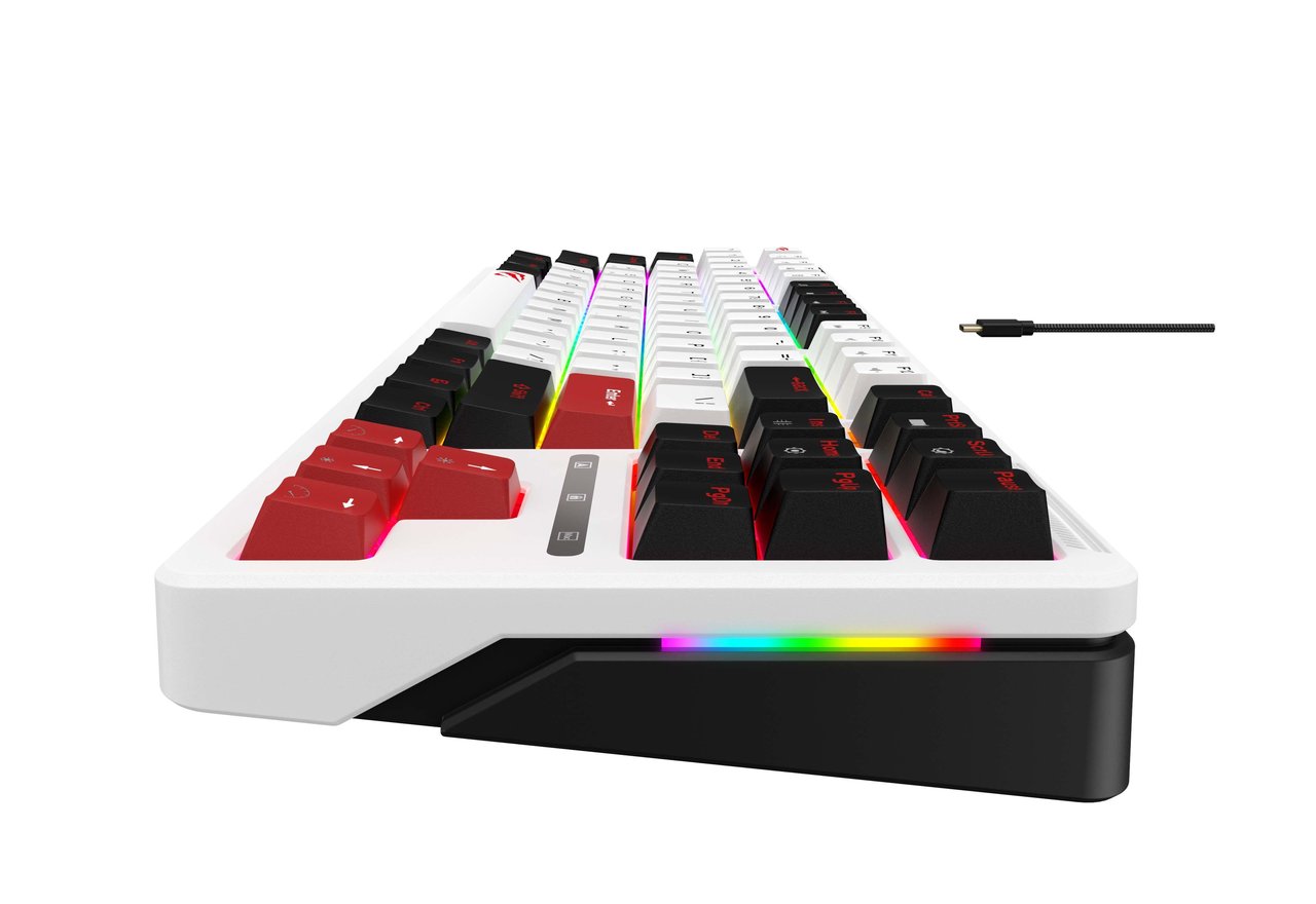 Havit Gamenote KB902L Gasket RGB Mekanik Klavye - Red Switch