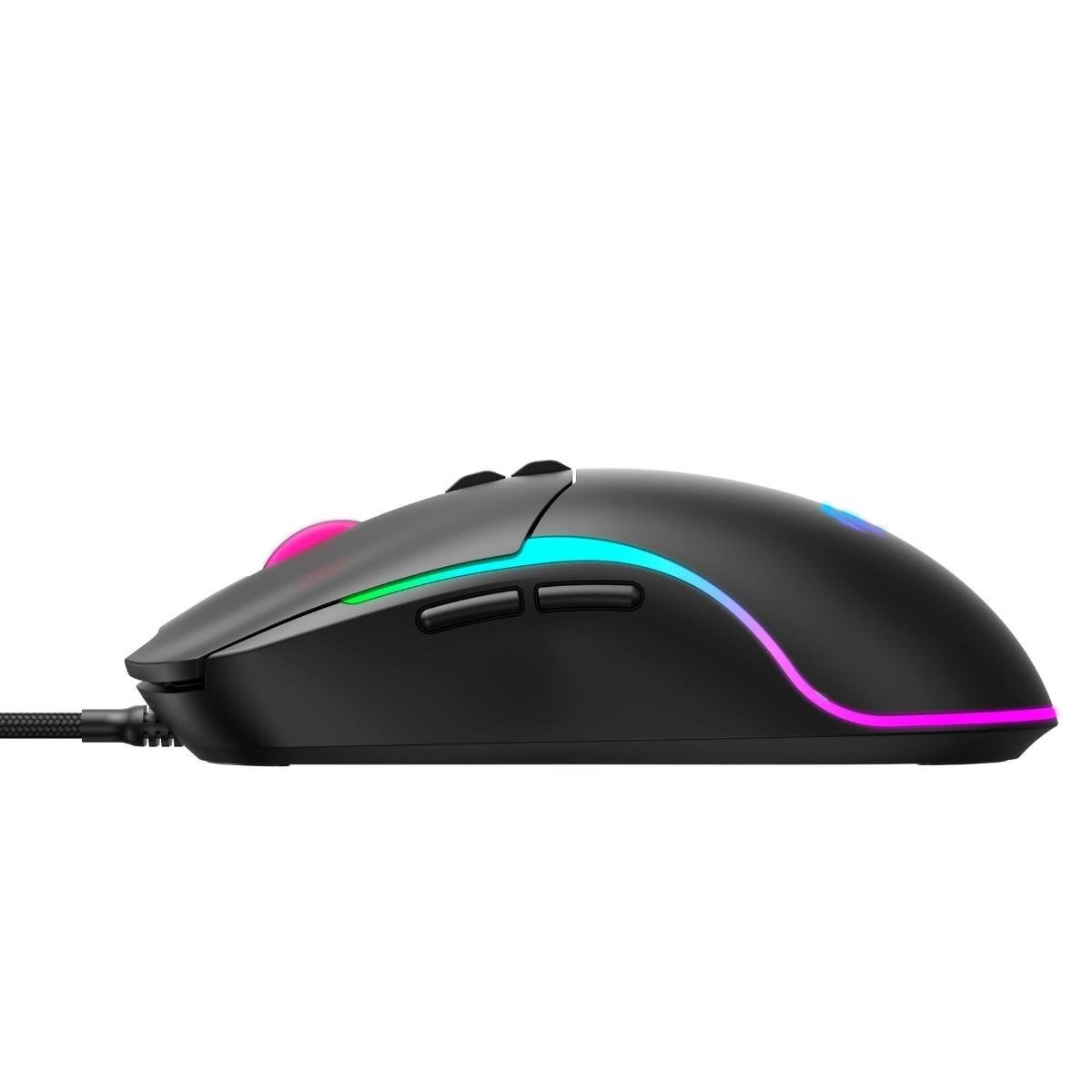 Havit Gamenote MS1020S RGB Işıklı Programlanabilir Gaming Mouse - 7 Tuş | 7200 DPI - Siyah