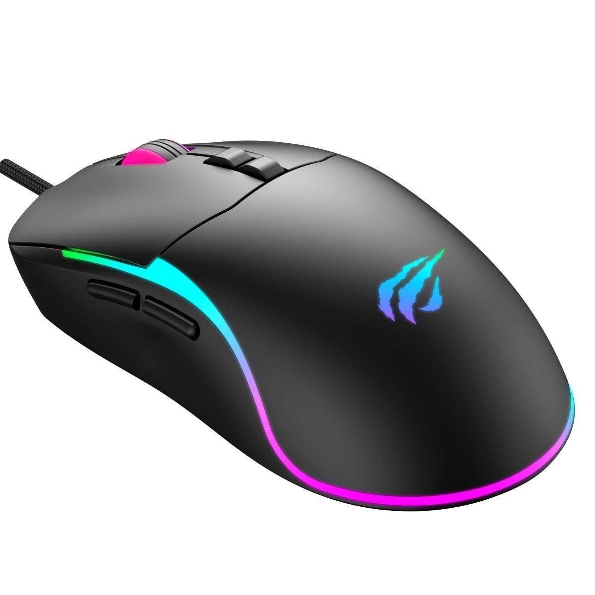 Havit Gamenote MS1020S RGB Işıklı Programlanabilir Gaming Mouse - 7 Tuş | 7200 DPI - Siyah