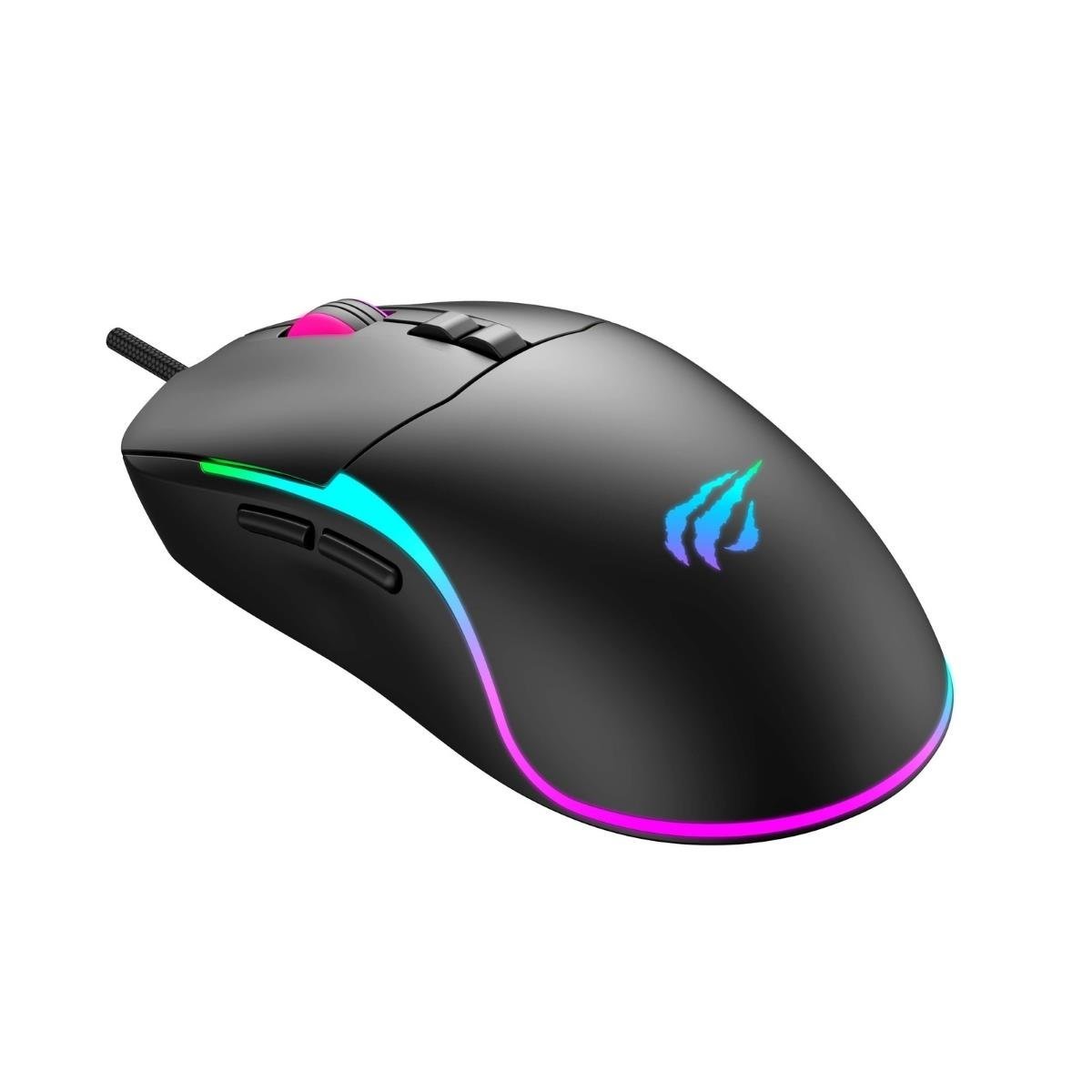 Havit Gamenote MS1020S RGB Programlanabilir Oyuncu Mouse - Siyah