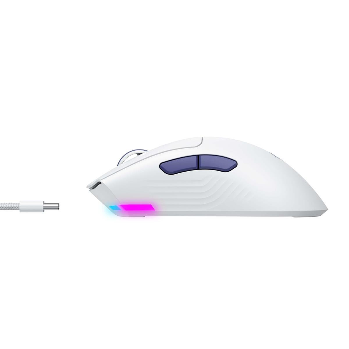 Havit Gamenote MS966WB RGB Wireless Gaming Mouse 4 Modlu - Beyaz