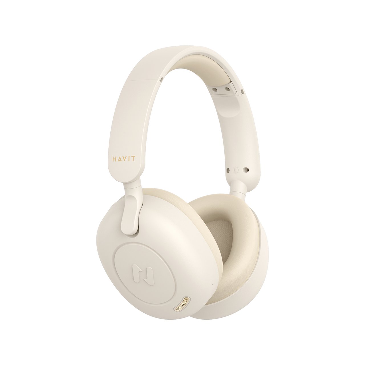 Havit H655BT ANC Bluetooth Kulak Üstü Kulaklık - Bej