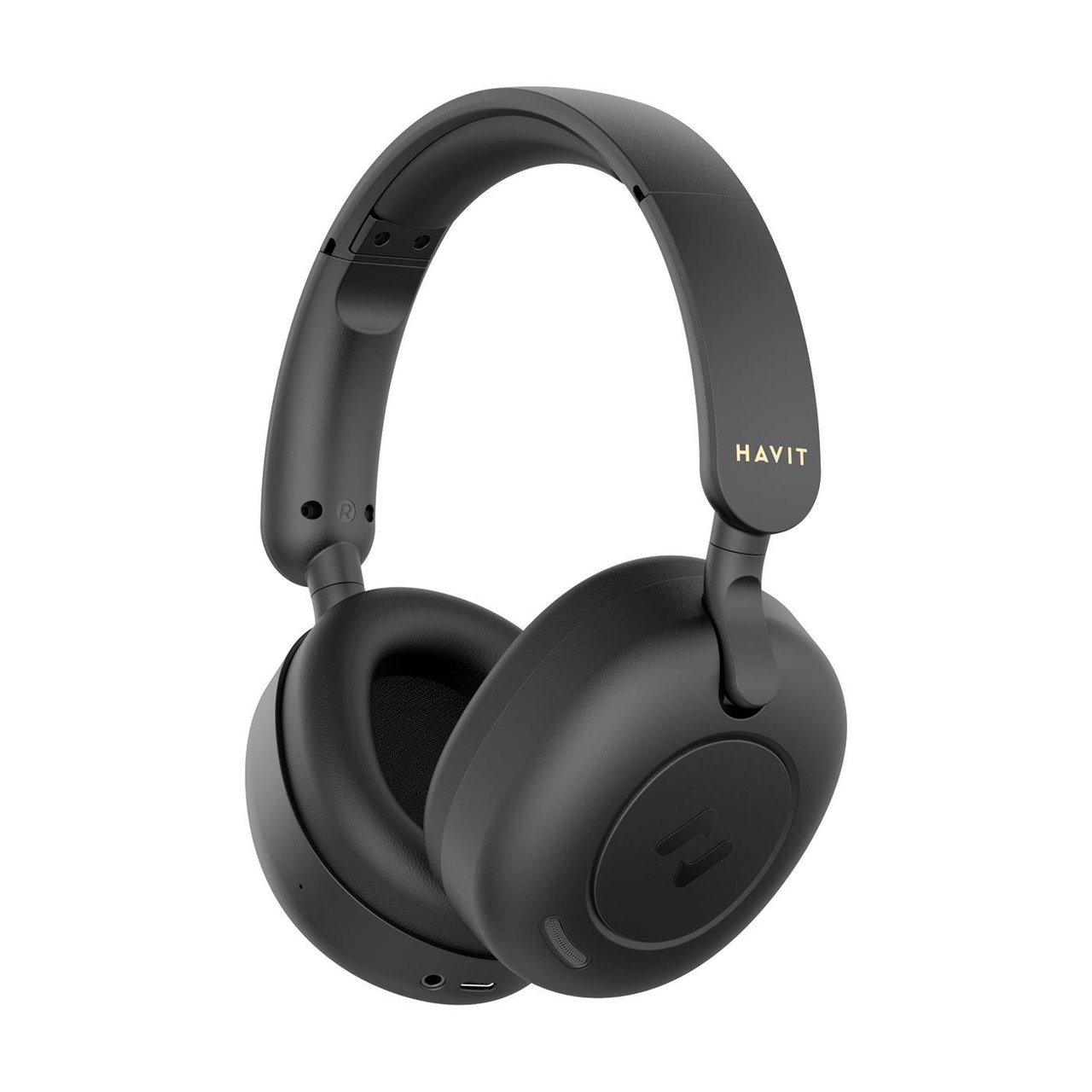 Havit H655bt Hibrit ANC Kablosuz Kulaklık - 76 Saat Batarya, Enc, Anc, Çift Cihaz Desteği, Hi-Res Audio - Siyah