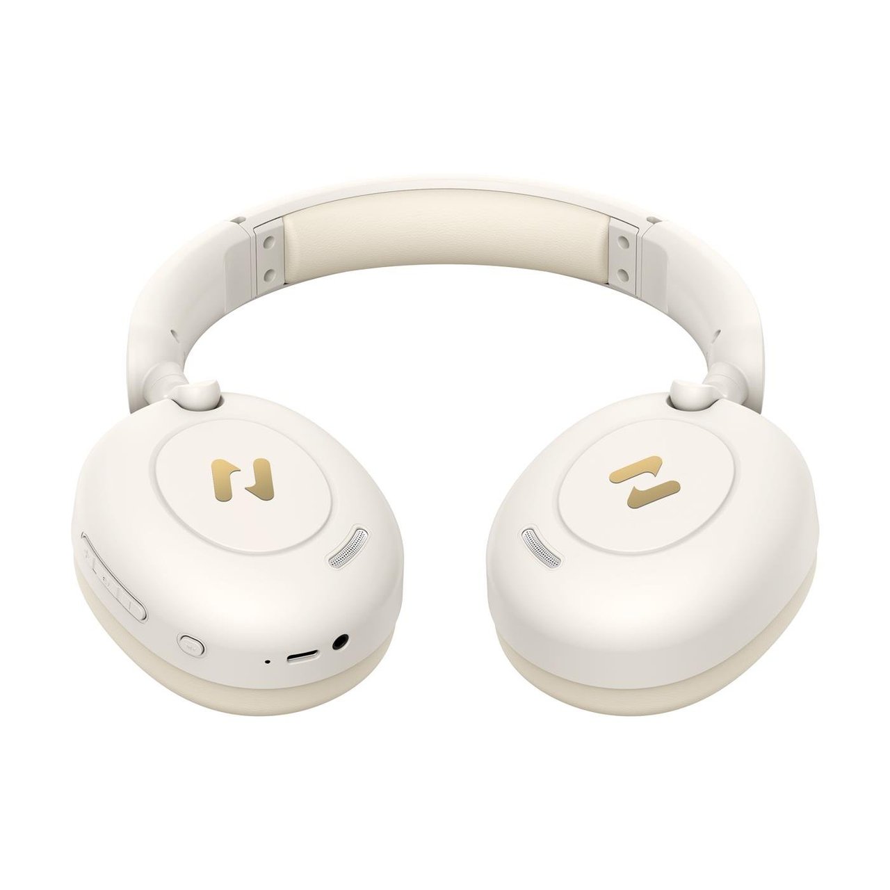 Havit H655BT Pro Hi-Res Anc Kulaküstü Bluetooth Kulaklık - 80 Saat Batarya, Aı Gürültü Önleme-Bej