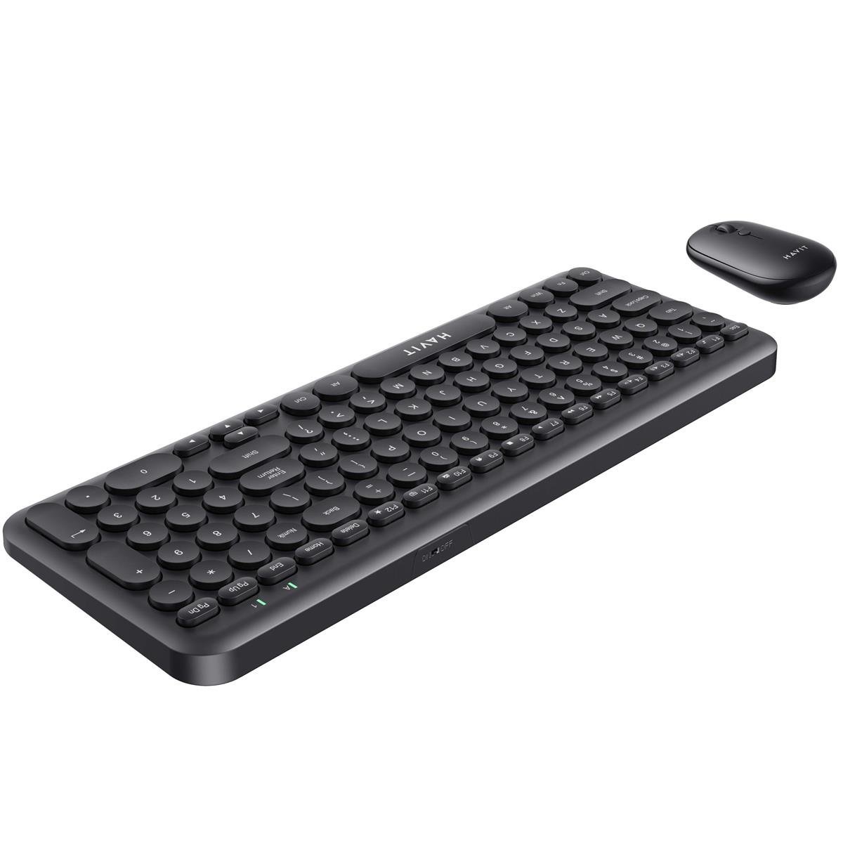 Havit KB254GCM Kablosuz Klavye Mouse Set - Siyah