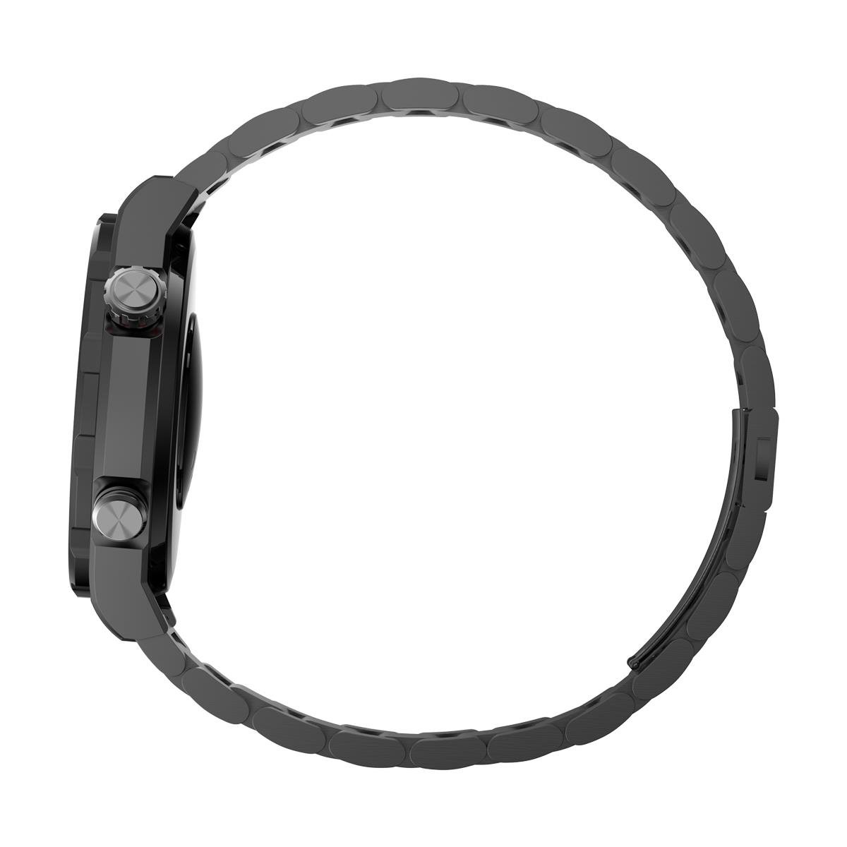 Havit M9030 ULTRA Amoled HD 46MM Akıllı Saat Siyah Metal Kordon