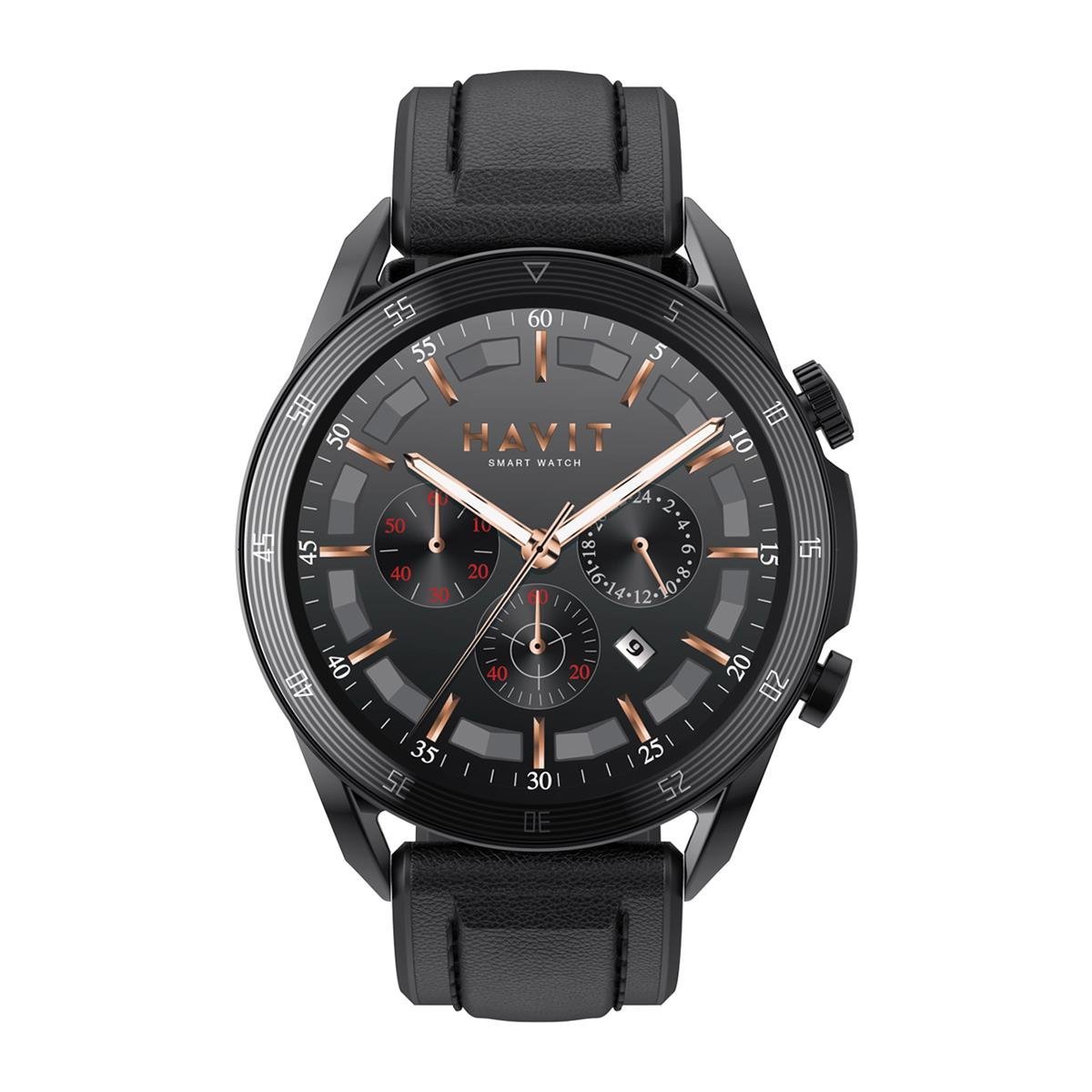 Havit Watch M9030 Pro Amoled Hd 46MM Akıllı Saat - Sesli Telefon Görüşmesi - Siyah