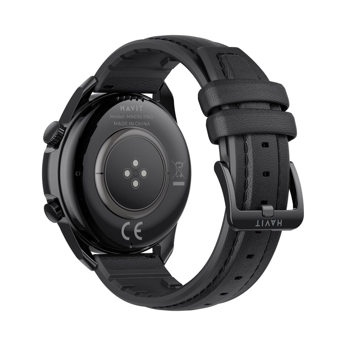 Havit Watch M9030 Pro Amoled Hd 46MM Akıllı Saat - Sesli Telefon Görüşmesi - Siyah