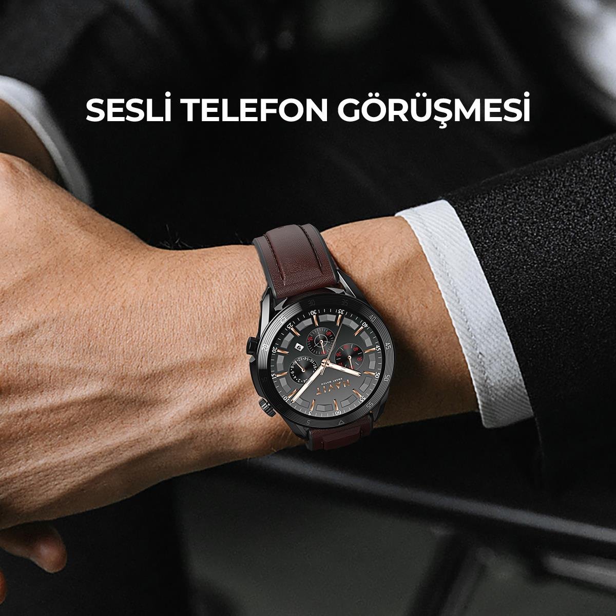 Havit Watch M9030 Pro Amoled Hd 46MM Akıllı Saat - Sesli Telefon Görüşmesi - Siyah