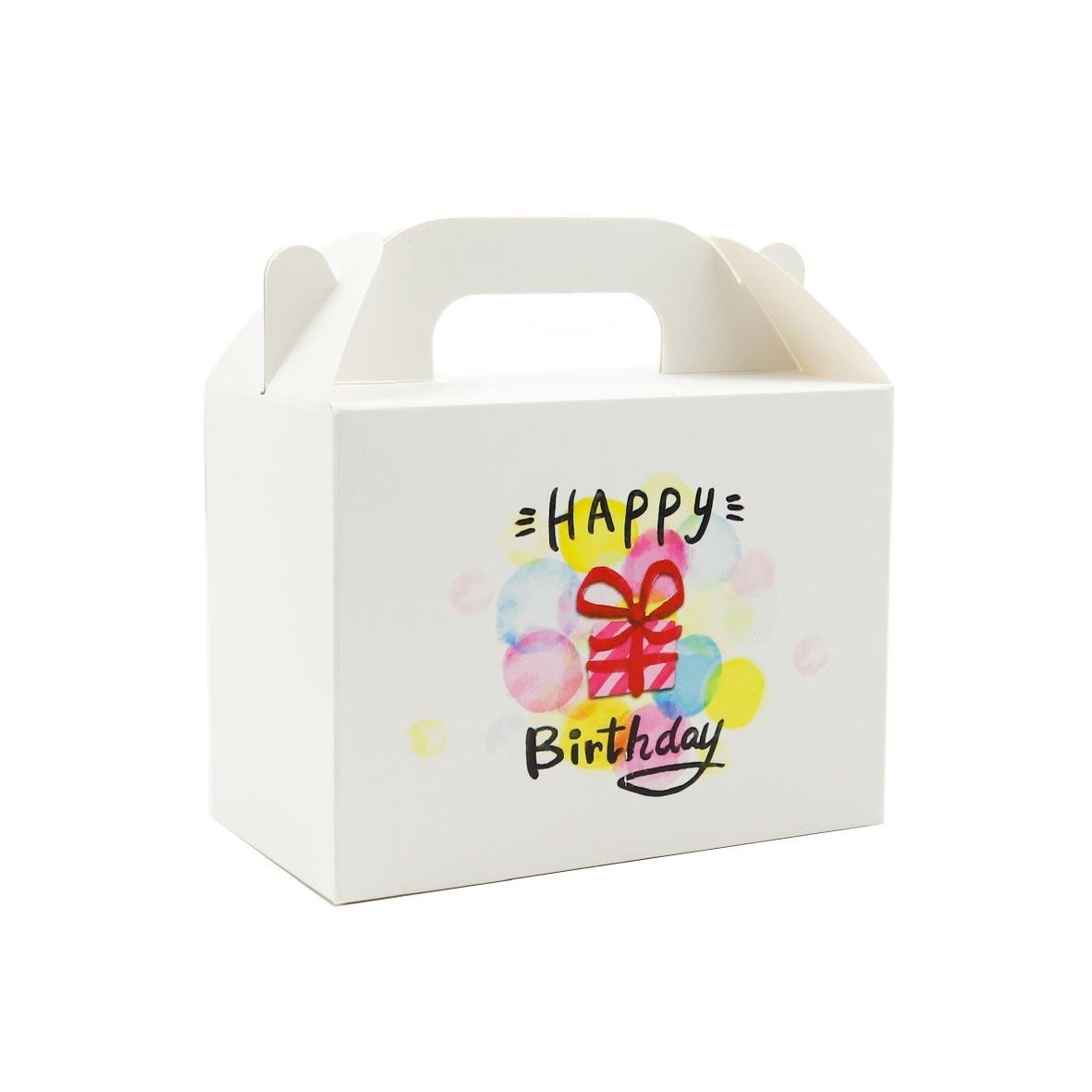 10x14 Doğum Günü Temalı El Geçme Hediye Kutusu M3 (3'lü Set)