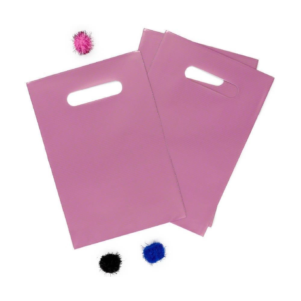 10x15 Pembe Renk Lüx El Geçme Poşet