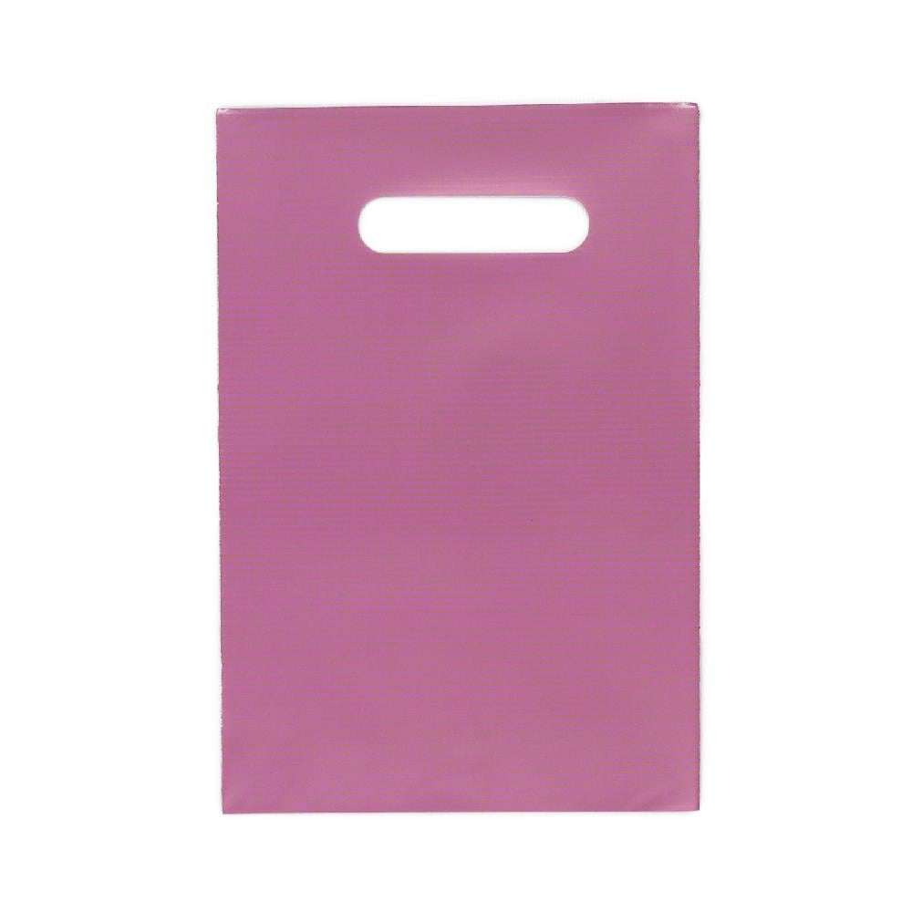 10x15 Pembe Renk Lüx El Geçme Poşet