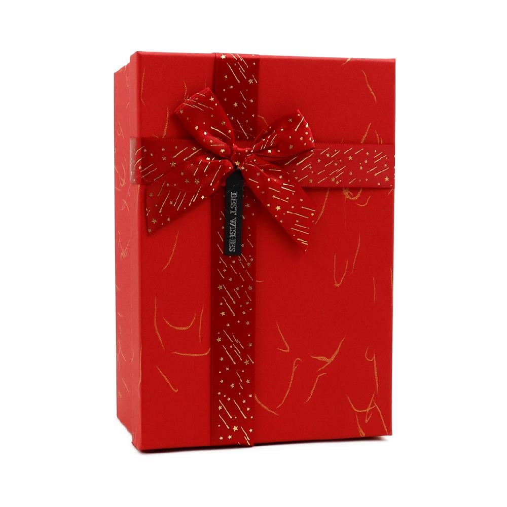 18,5x12,5 CM Kırmızı Premium Kalite Hediye Kutusu