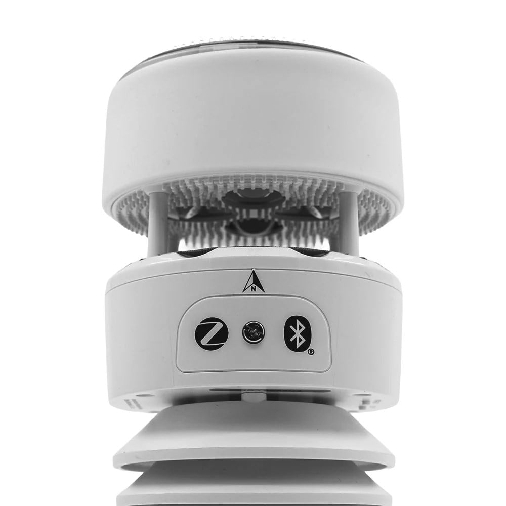 Ecowitt WS90 akıllı hava durumu istasyonu sensör ve bağlantı detay görünümü
