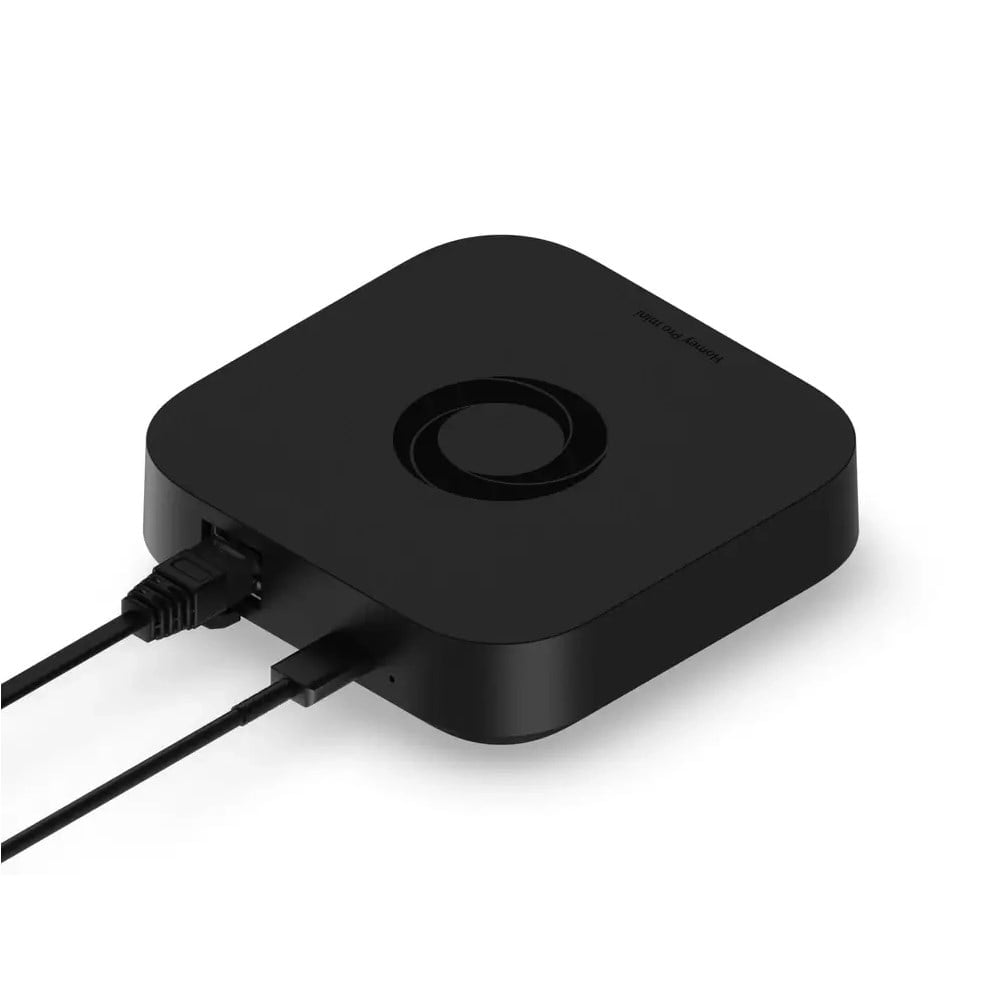 Homey Pro Mini Ethernet bağlantılı akıllı ev hub kullanımı