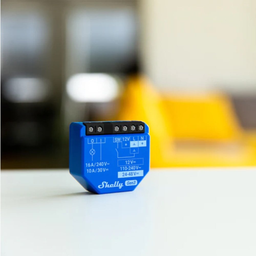 Shelly 1 Mini Gen3 kompakt kuru kontak röle