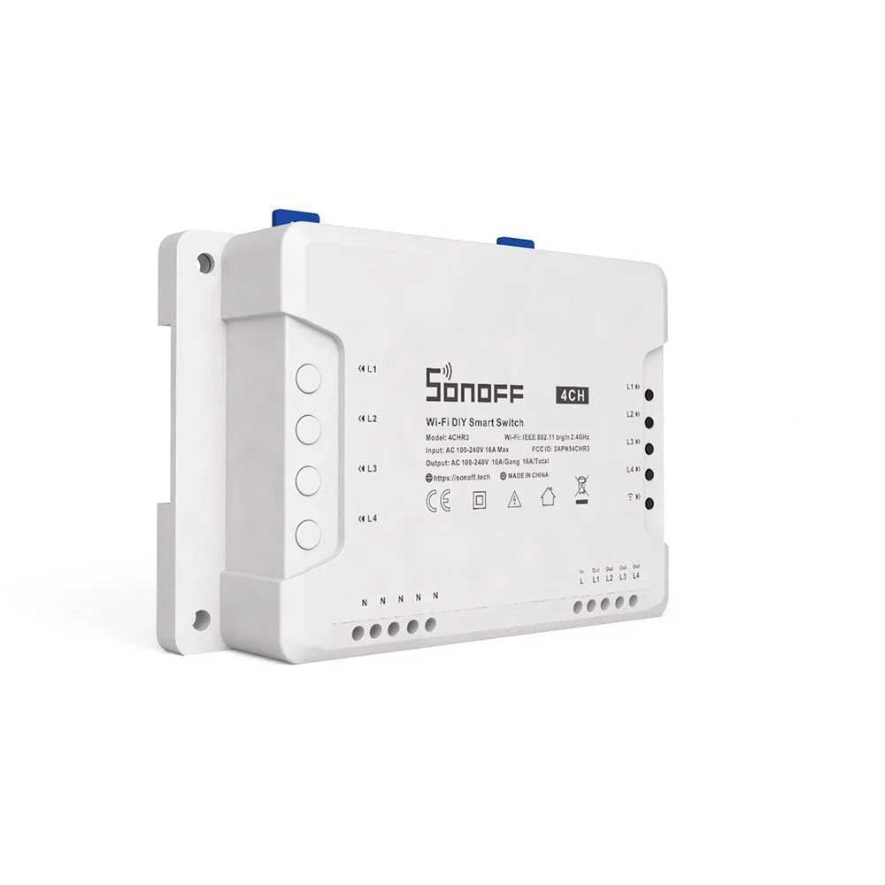 SONOFF 4CHR3 çok kanallı akıllı röle bağlantı terminalleri