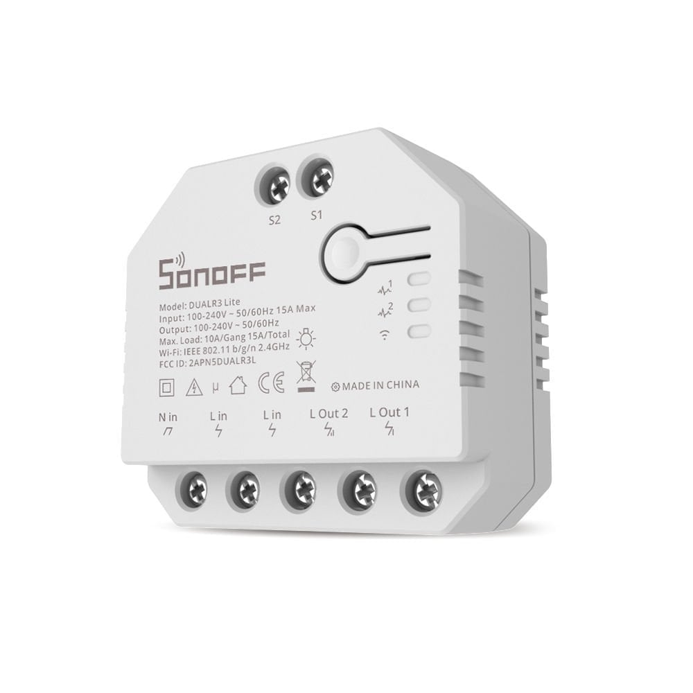 SONOFF DUALR3 Lite kompakt akıllı röle