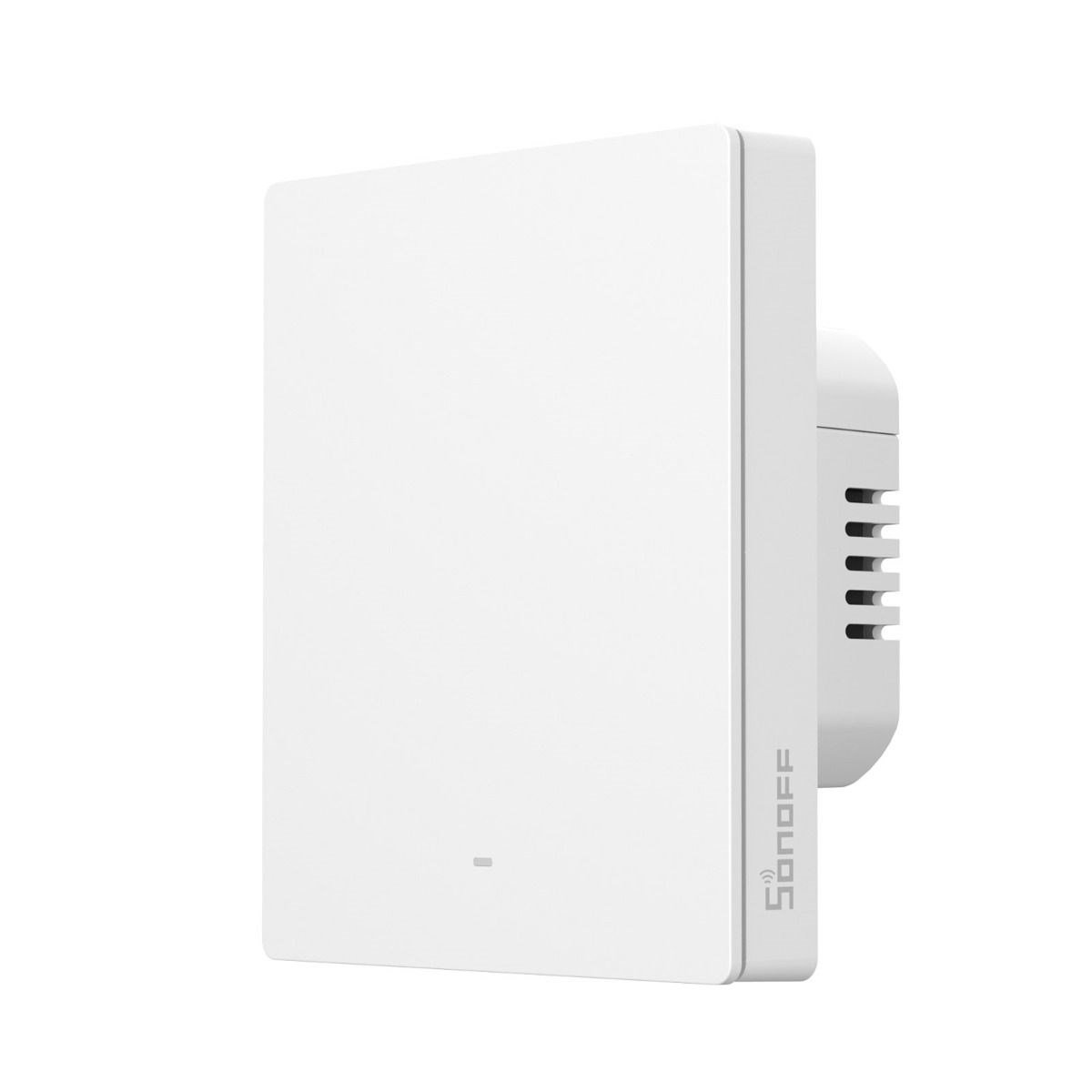SONOFF M5-1C-80W beyaz Matter akıllı anahtar detaylı yan görünüm