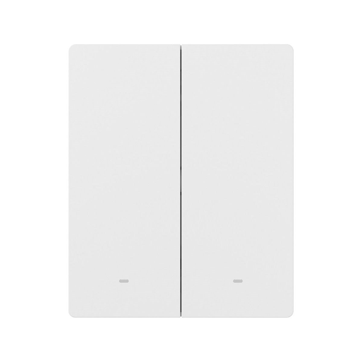 SONOFF M5-2C-80W çift kanallı akıllı duvar anahtarı ön görünüm