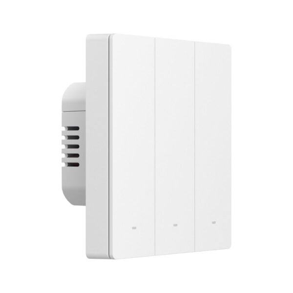 SONOFF M5-3C-86W beyaz üç tuşlu akıllı anahtar yandan görünüm