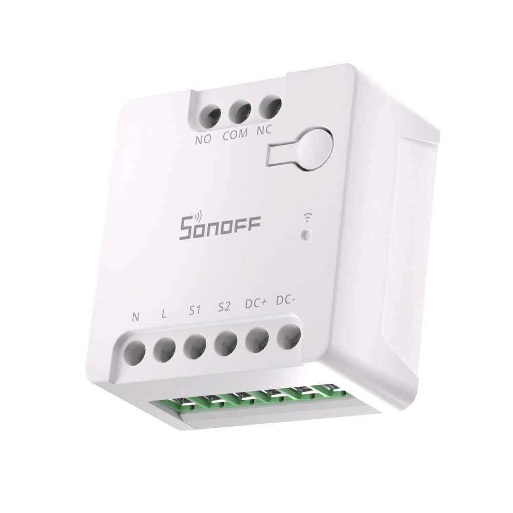 SONOFF MINI-D NO COM NC bağlantılı akıllı röle detay görseli