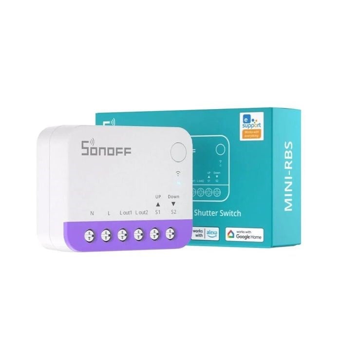 SONOFF MINI-RBS Matter Wi-Fi Akıllı Panjur Kontrol Rölesi