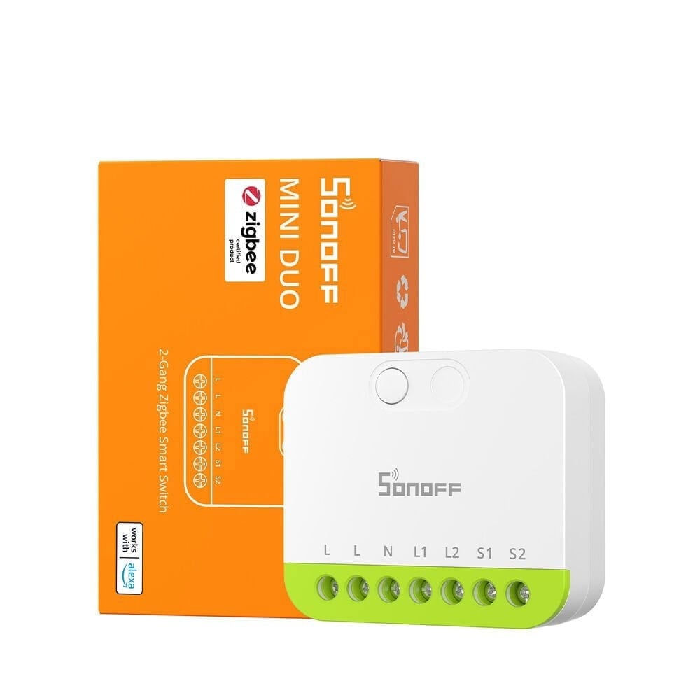 Sonoff MINI-ZB2GS kutulu Zigbee akıllı röle ürün görseli