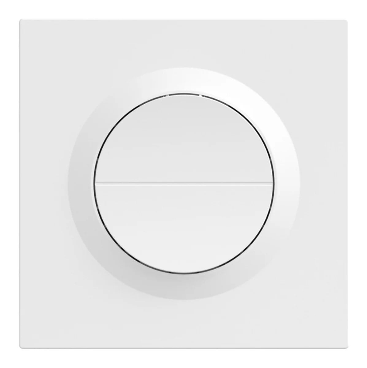 SONOFF MINI-ZB2GS-E beyaz çift tuşlu Zigbee akıllı anahtar ön görünüm