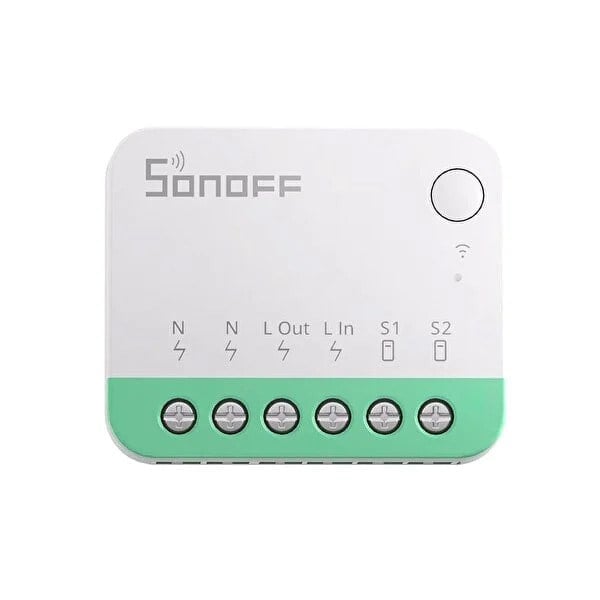 SONOFF MINIR4M bağlantı terminalleri