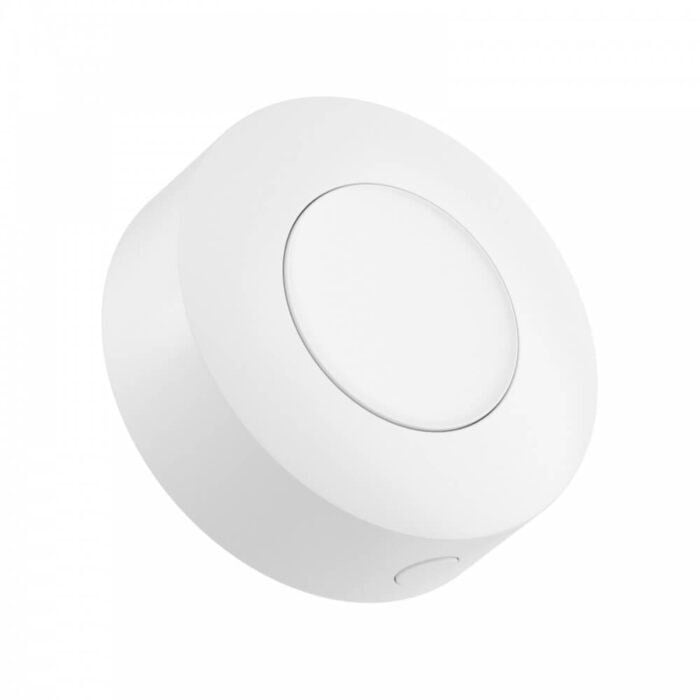 SONOFF SNZB-01P Zigbee buton açılı görünüm