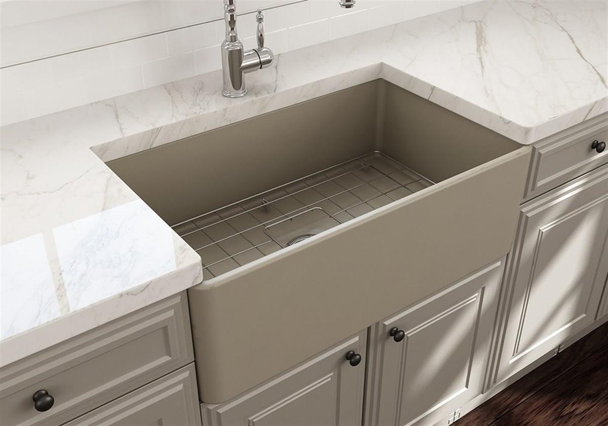 BOCCHI Lavello Seramik Eviye, 76 cm, Kaşmir1138-011-0120-03