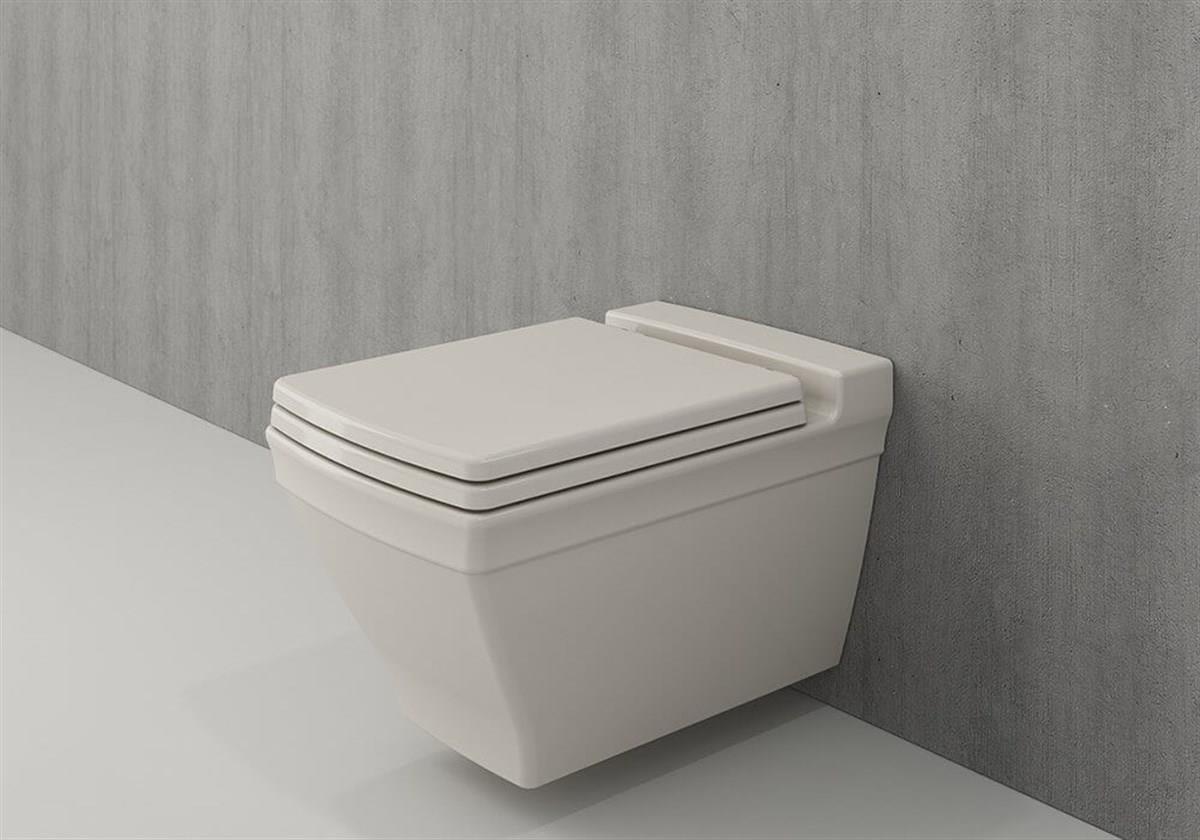 Bocchi Lavita Asma Klozet Kapağı Parlak BisküviA0331-014