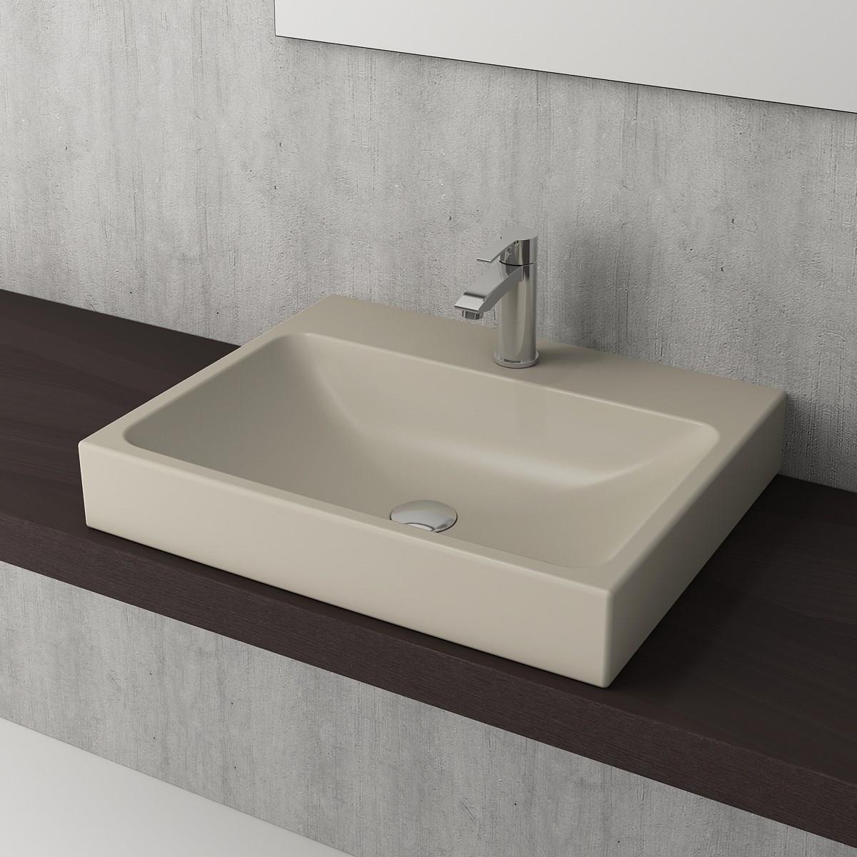 BOCCHI Scala Arch Tezgah Üstü Lavabo, 60 cm, Kaşmir1077-011-0126