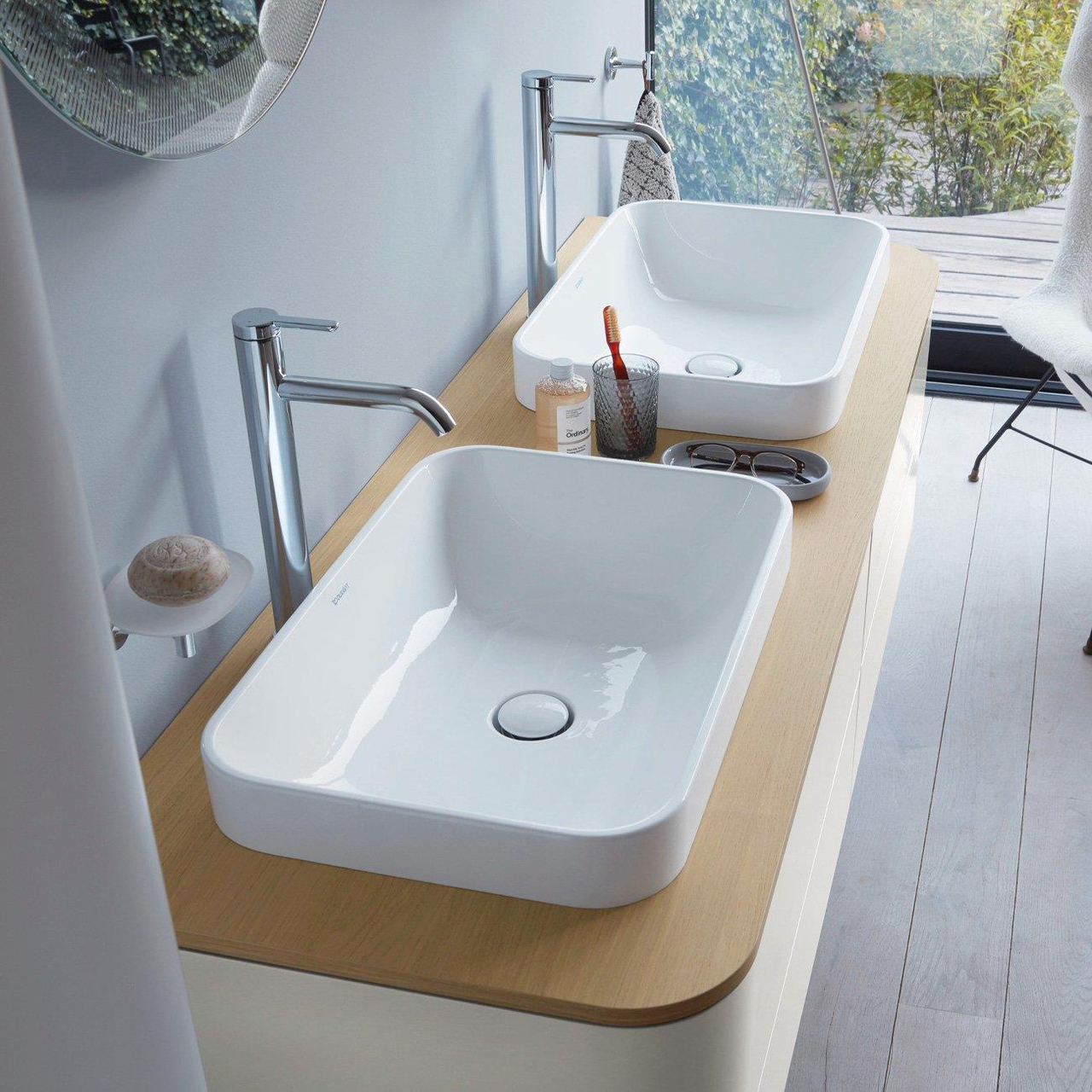 Duravit C1 Lavabo Bataryası Large Parlak Krom-C11030002010