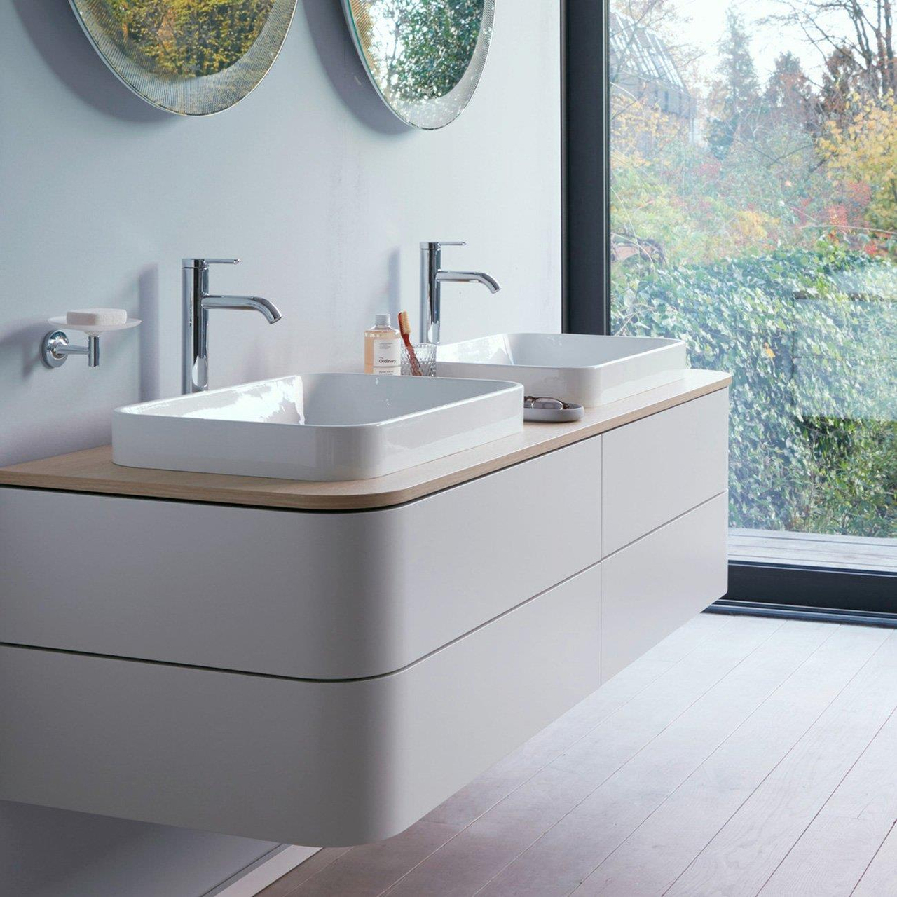 Duravit C1 Lavabo Bataryası Large Parlak Krom-C11030002010
