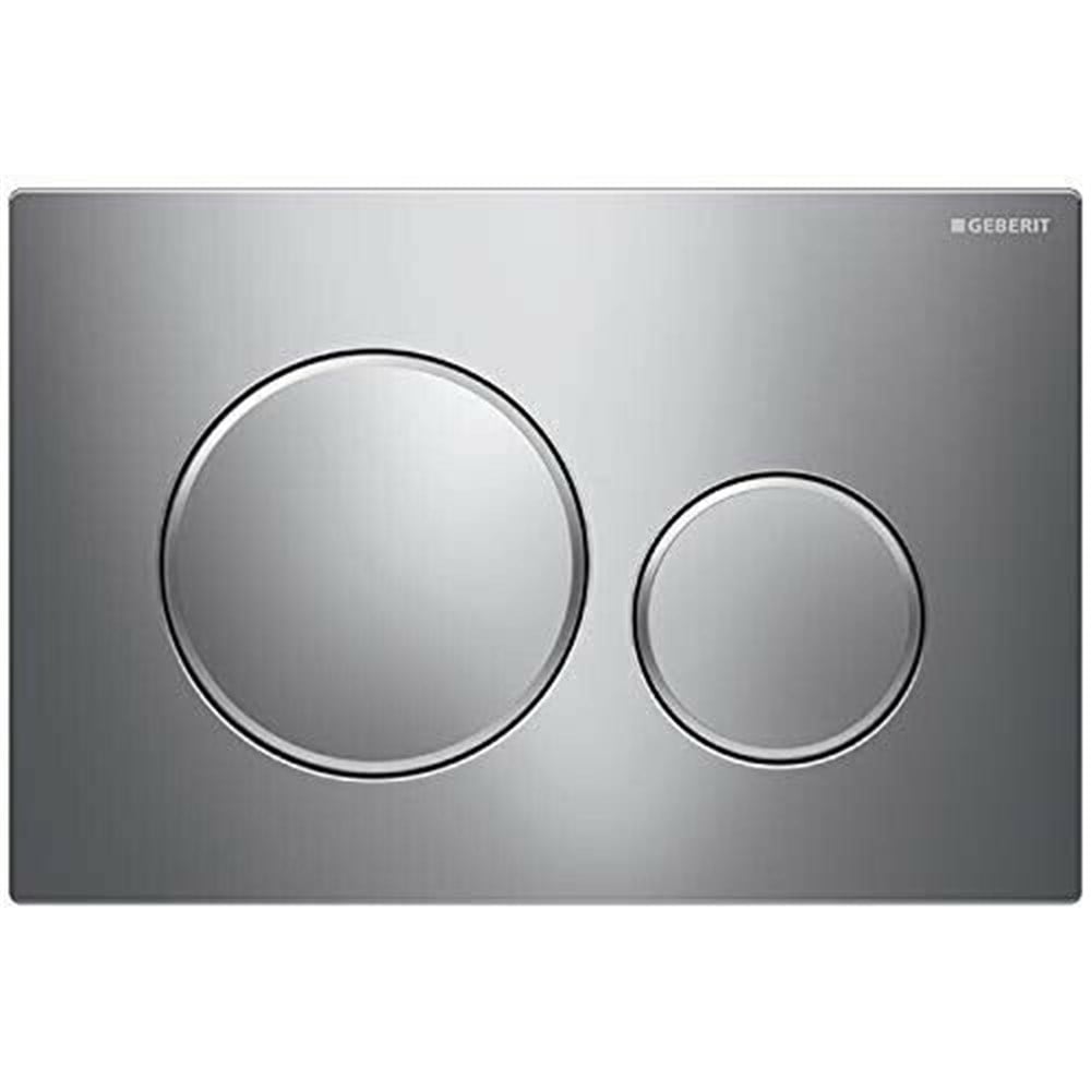 Geberit Sigma20 Kumanda Kapağı, Çift Basmalı, Parlak/Mat/Parlak