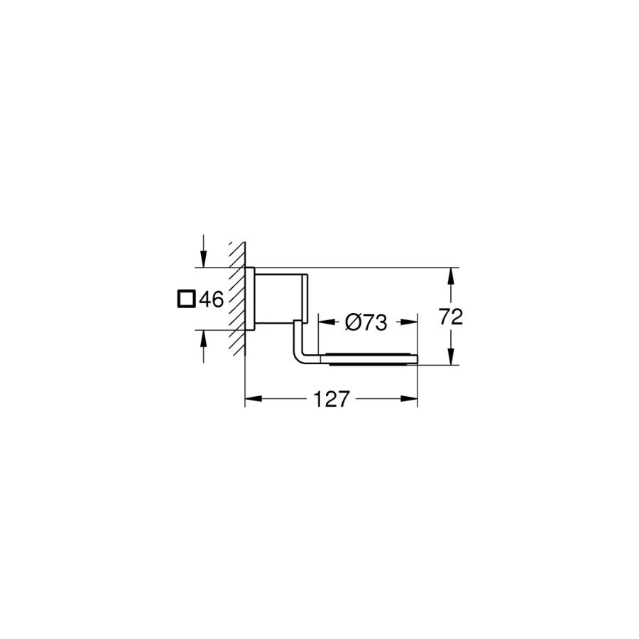 Grohe Allure Sabunluk Tutacağı-40278000