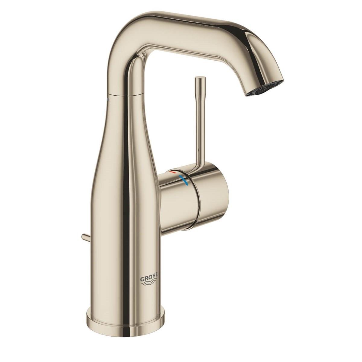 Grohe Essence New Lavabo Bataryası Sifon Kumandalı Parlak Nikel-23462BE1