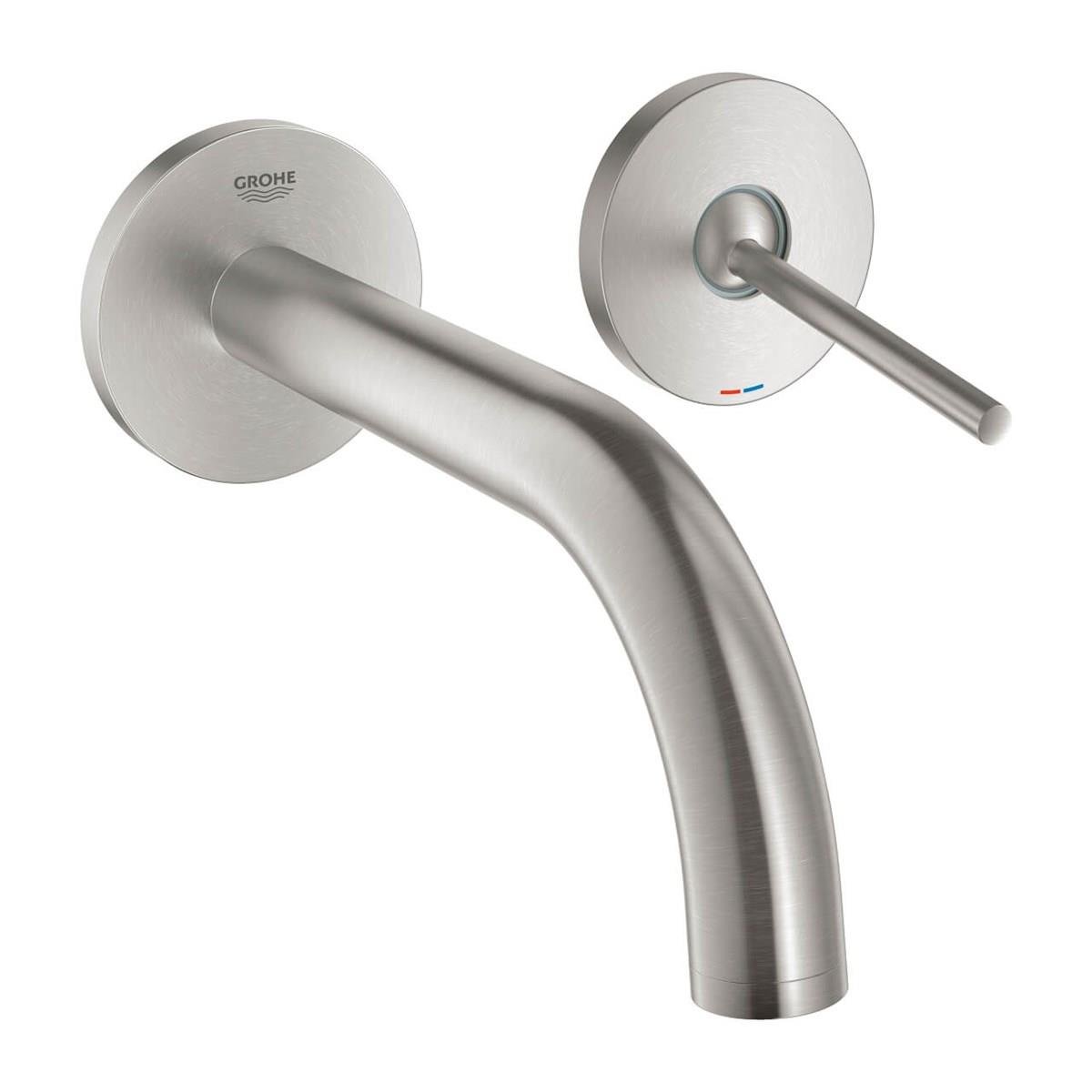 Grohe Atrio 2 Delikli Lavabo Bataryası S Paslanmaz ÇelikGRH19287DC3